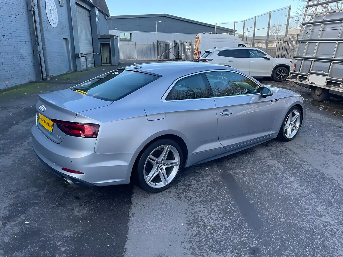 Used 2018 Audi A5 S Line Silver - Interior and Exterior details 4