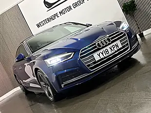 Used 2018 Audi A5 S Line Sportback Blue - Interior and Exterior details 19