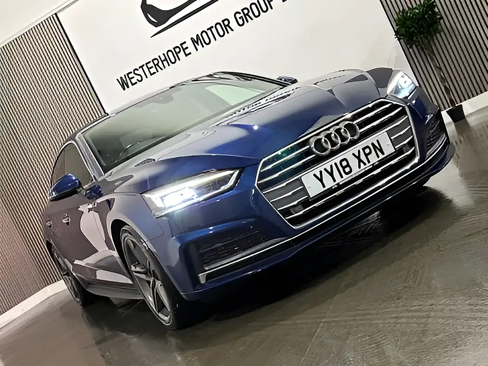 Used 2018 Audi A5 S Line Sportback Blue - Interior and Exterior details 19