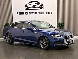 Used 2018 Audi A5 S Line Sportback Blue - Interior and Exterior details 20