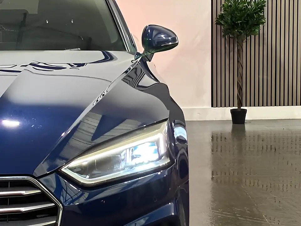 Used 2018 Audi A5 S Line Sportback Blue - Interior and Exterior details 7