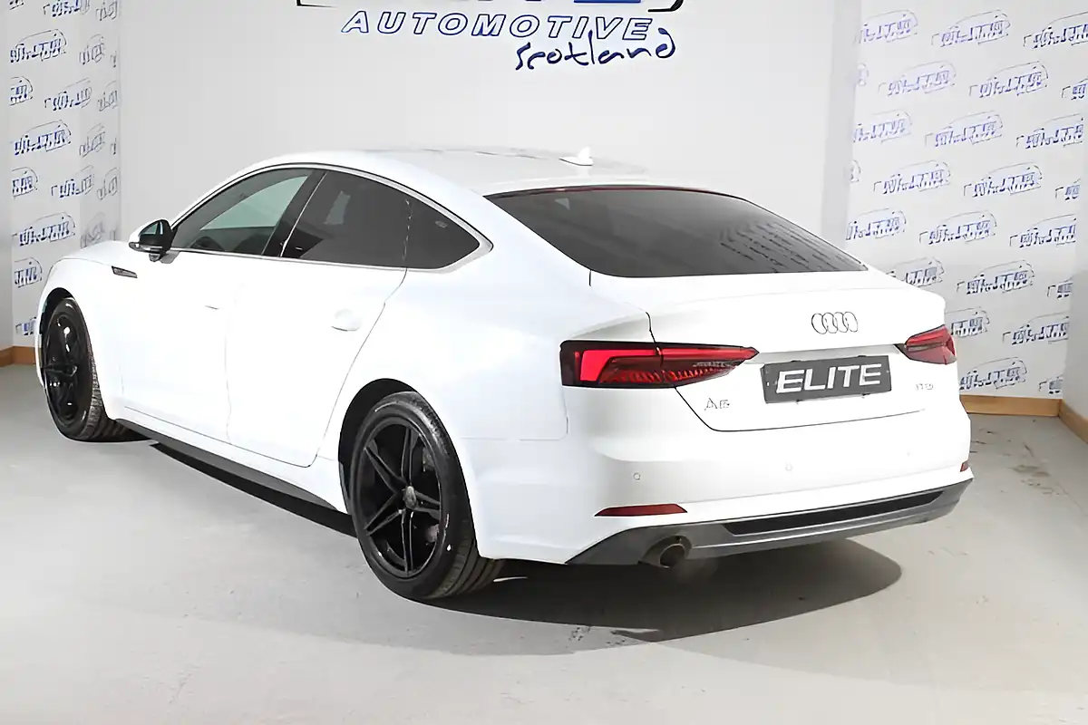 Used 2018 Audi A5 S Line White - Interior and Exterior details 11