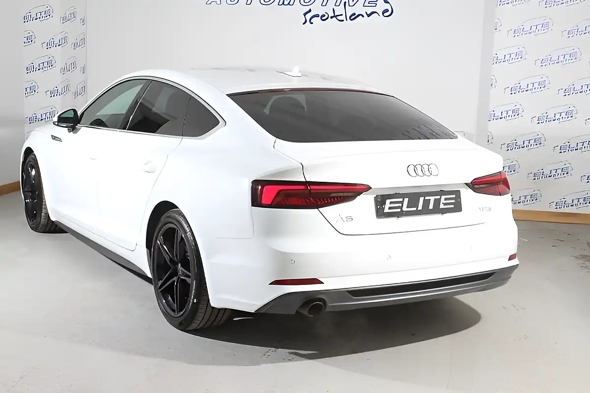 Used 2018 Audi A5 S Line White - Interior and Exterior details 12