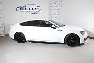 Used 2018 Audi A5 S Line White - Interior and Exterior details 2