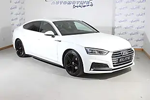Used 2018 Audi A5 S Line White - Interior and Exterior details 4