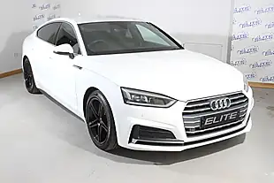 Used 2018 Audi A5 S Line White - Interior and Exterior details 6