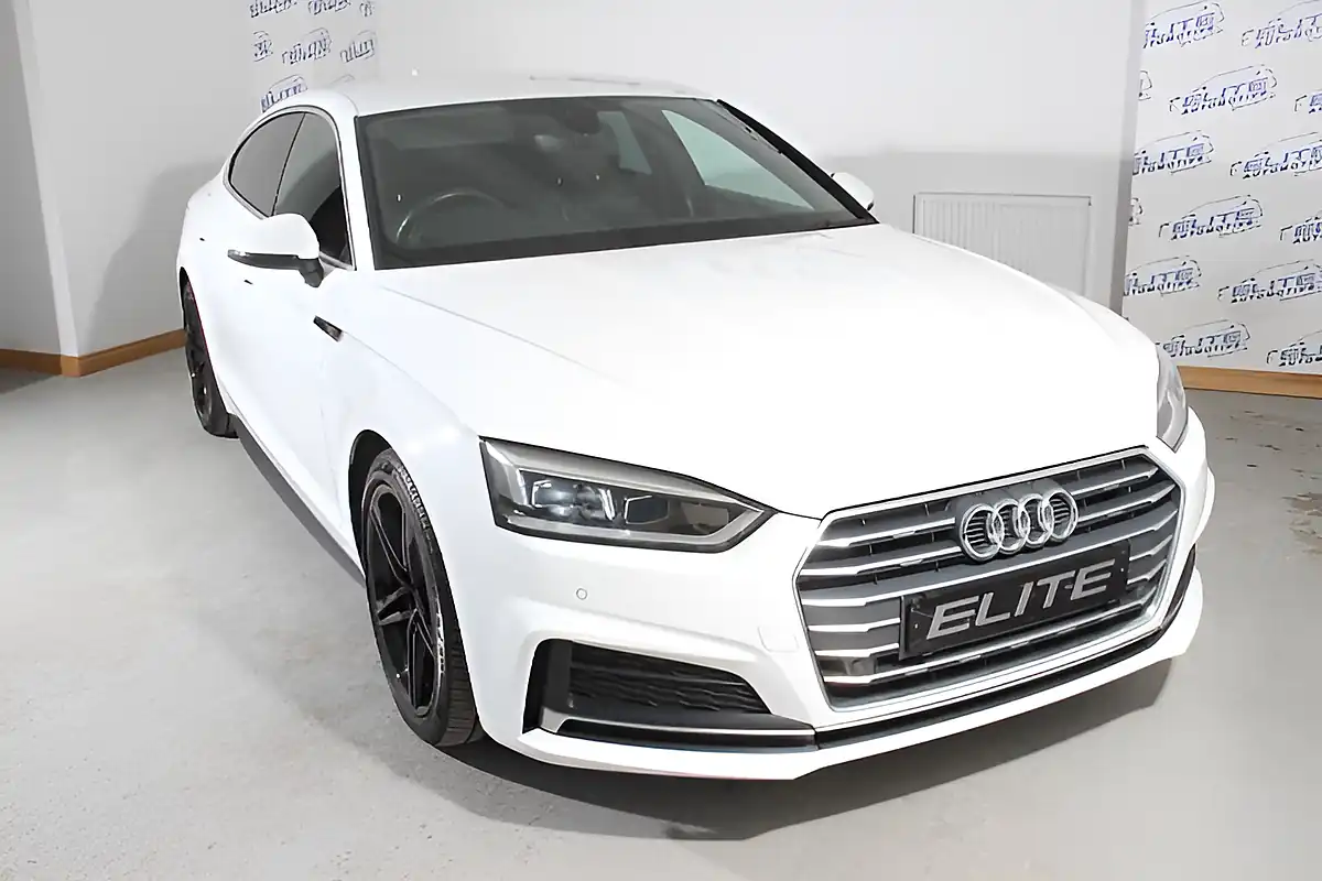 Used 2018 Audi A5 S Line White - Interior and Exterior details 7