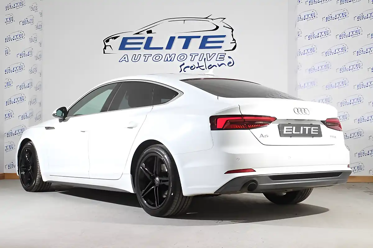 Used 2018 Audi A5 S Line White - Interior and Exterior details 9