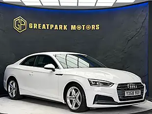 Used 2018 Audi A5 S Line White - Interior and Exterior details 3