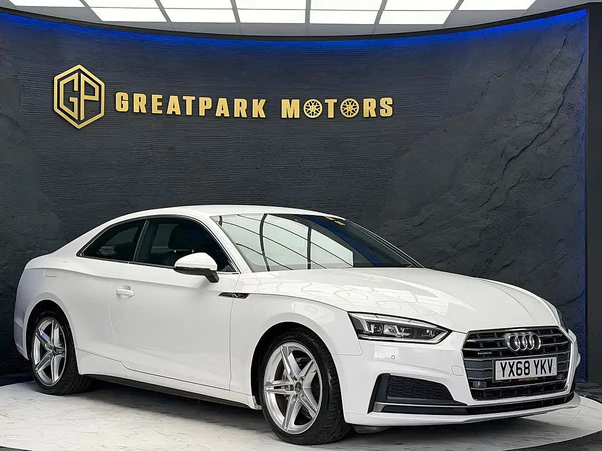 Used 2018 Audi A5 S Line White - Interior and Exterior details 3