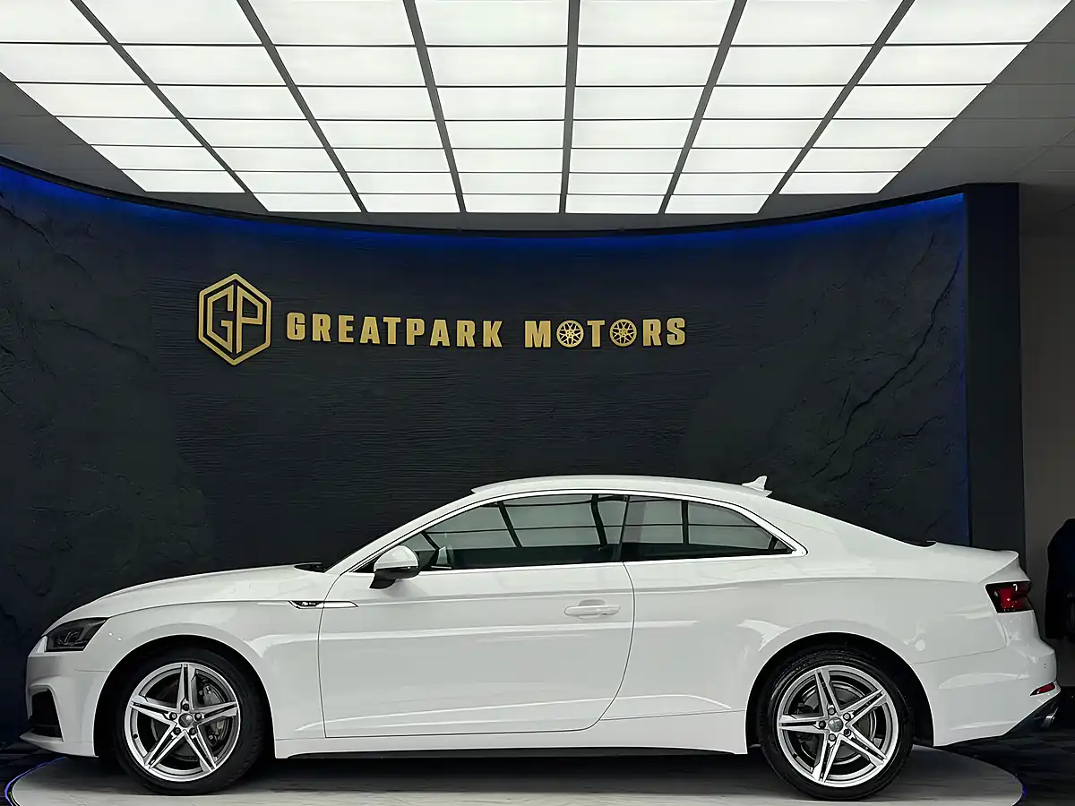 Used 2018 Audi A5 S Line White - Interior and Exterior details 8