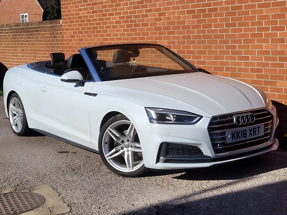 Used 2018 Audi A5 S Line White - Interior and Exterior details 12