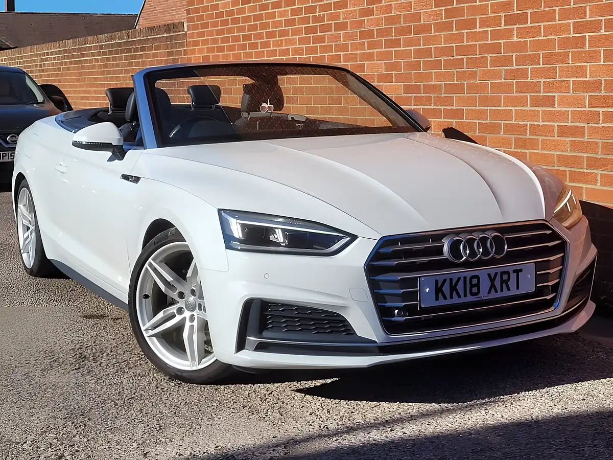 Used 2018 Audi A5 S Line White - Interior and Exterior details 13