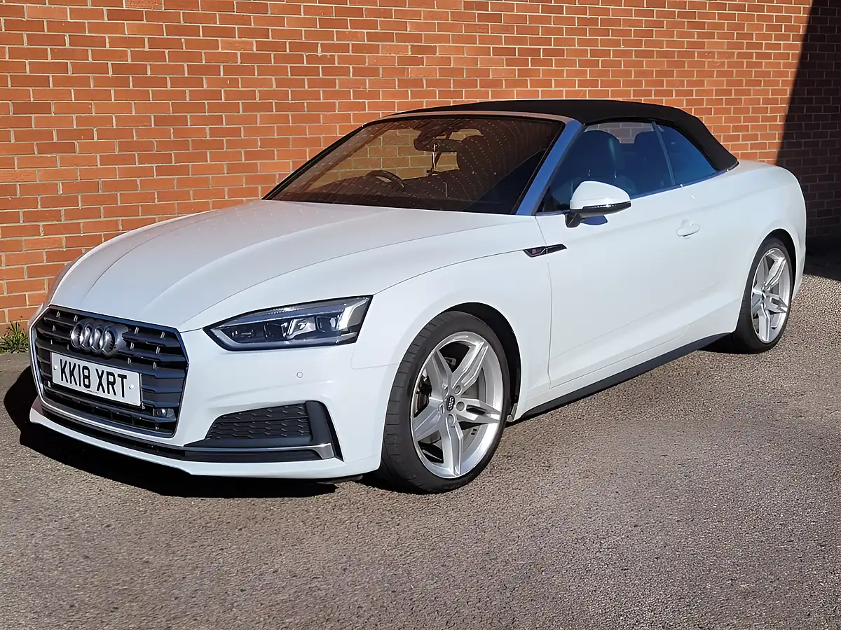 Used 2018 Audi A5 S Line White - Interior and Exterior details 15