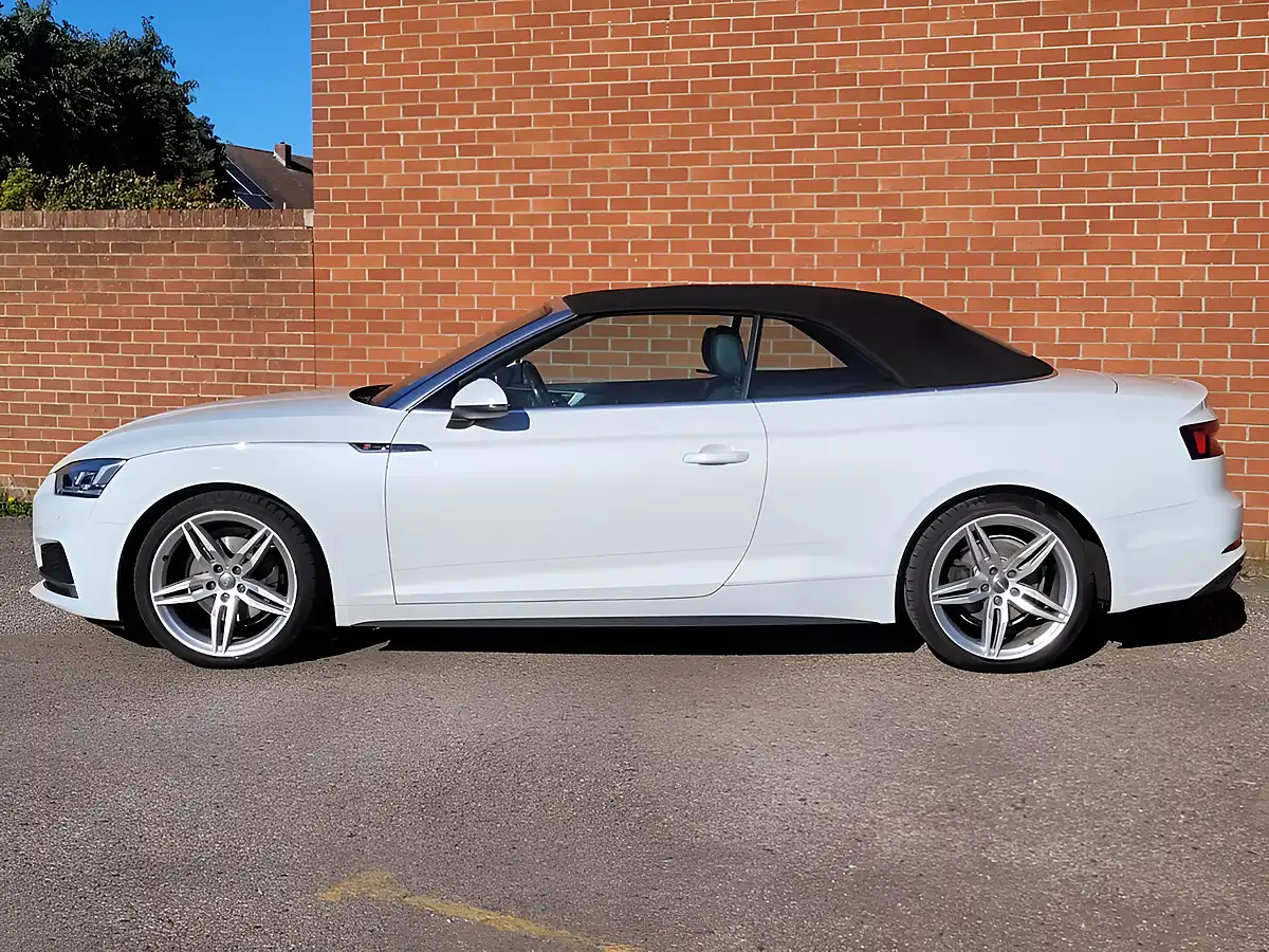 Used 2018 Audi A5 S Line White - Interior and Exterior details 16