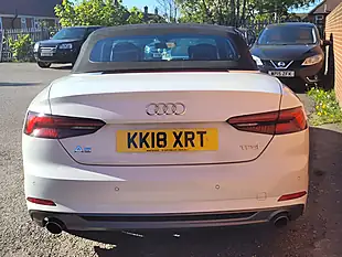 Used 2018 Audi A5 S Line White - Interior and Exterior details 18