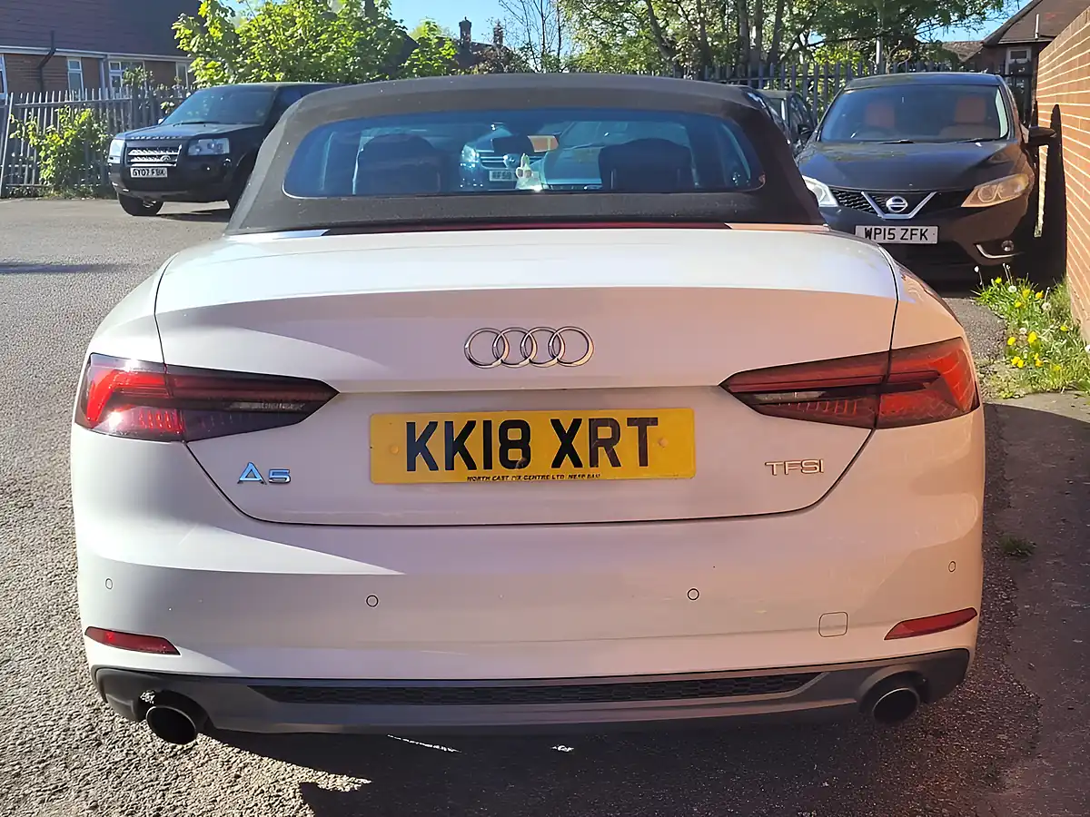 Used 2018 Audi A5 S Line White - Interior and Exterior details 18