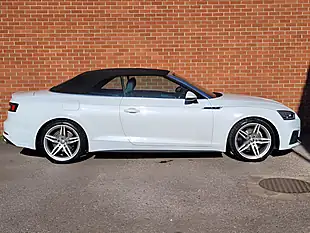 Used 2018 Audi A5 S Line White - Interior and Exterior details 3