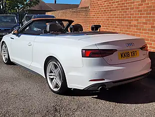 Used 2018 Audi A5 S Line White - Interior and Exterior details 5