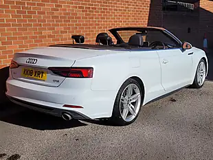 Used 2018 Audi A5 S Line White - Interior and Exterior details 8
