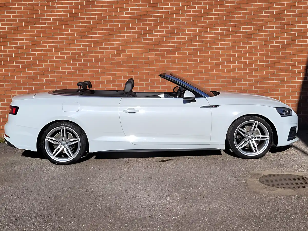 Used 2018 Audi A5 S Line White - Interior and Exterior details 9
