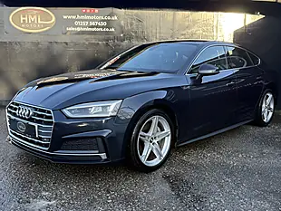 Used 2018 Audi A5 Ultra S Line Blue - Interior and Exterior details 2
