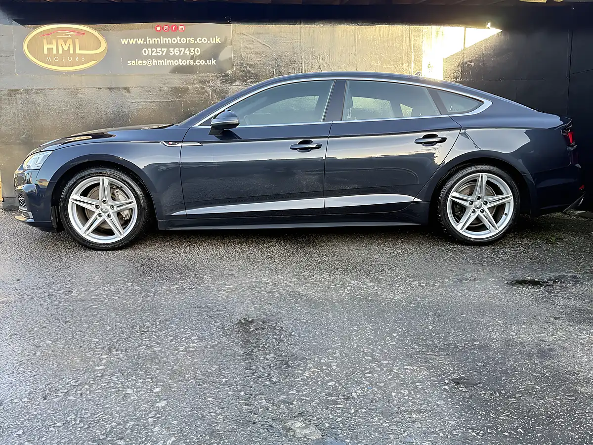 Used 2018 Audi A5 Ultra S Line Blue - Interior and Exterior details 3