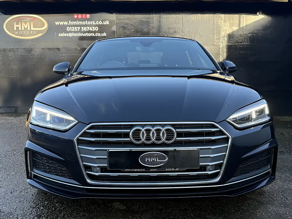 Used 2018 Audi A5 Ultra S Line Blue - Interior and Exterior details 5