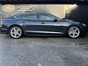 Used 2018 Audi A5 Ultra S Line Blue - Interior and Exterior details 7