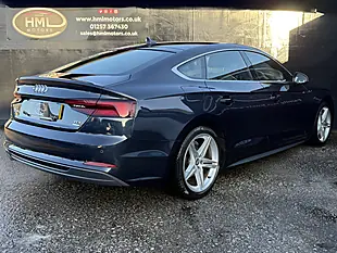 Used 2018 Audi A5 Ultra S Line Blue - Interior and Exterior details 8