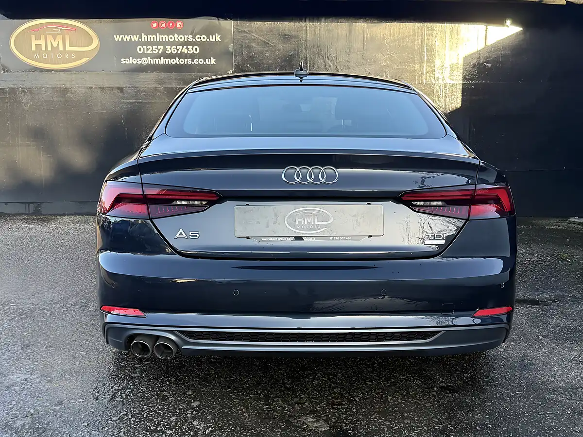 Used 2018 Audi A5 Ultra S Line Blue - Interior and Exterior details 9