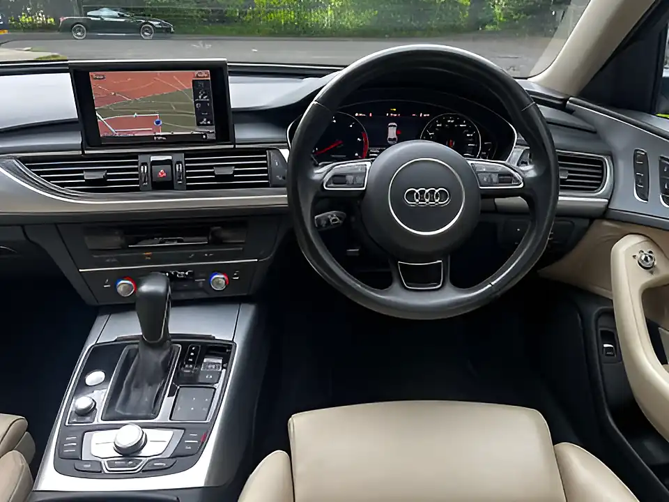 Used 2018 Audi A6 Allroad Sport Blue - Interior and Exterior details 13