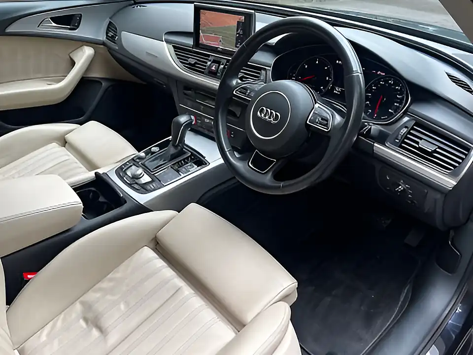 Used 2018 Audi A6 Allroad Sport Blue - Interior and Exterior details 14