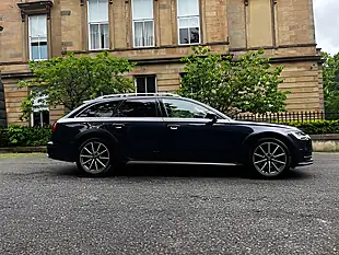 Used 2018 Audi A6 Allroad Sport Blue - Interior and Exterior details 6