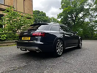 Used 2018 Audi A6 Allroad Sport Blue - Interior and Exterior details 7