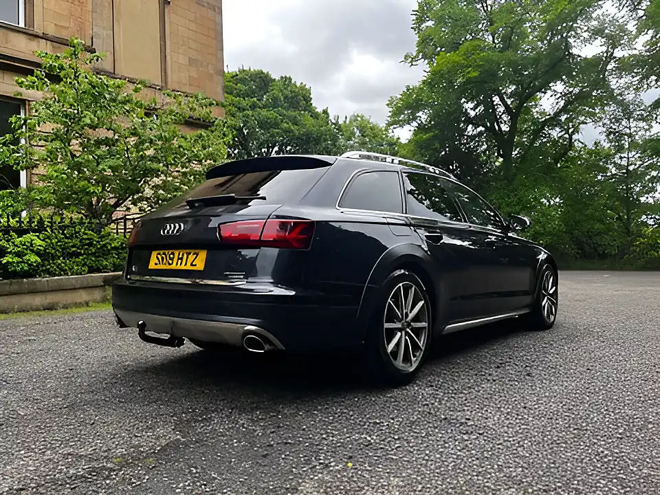Used 2018 Audi A6 Allroad Sport Blue - Interior and Exterior details 7