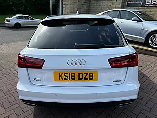 Used 2018 Audi A6 Avant Black Edition Glacier White - Interior and Exterior details 10