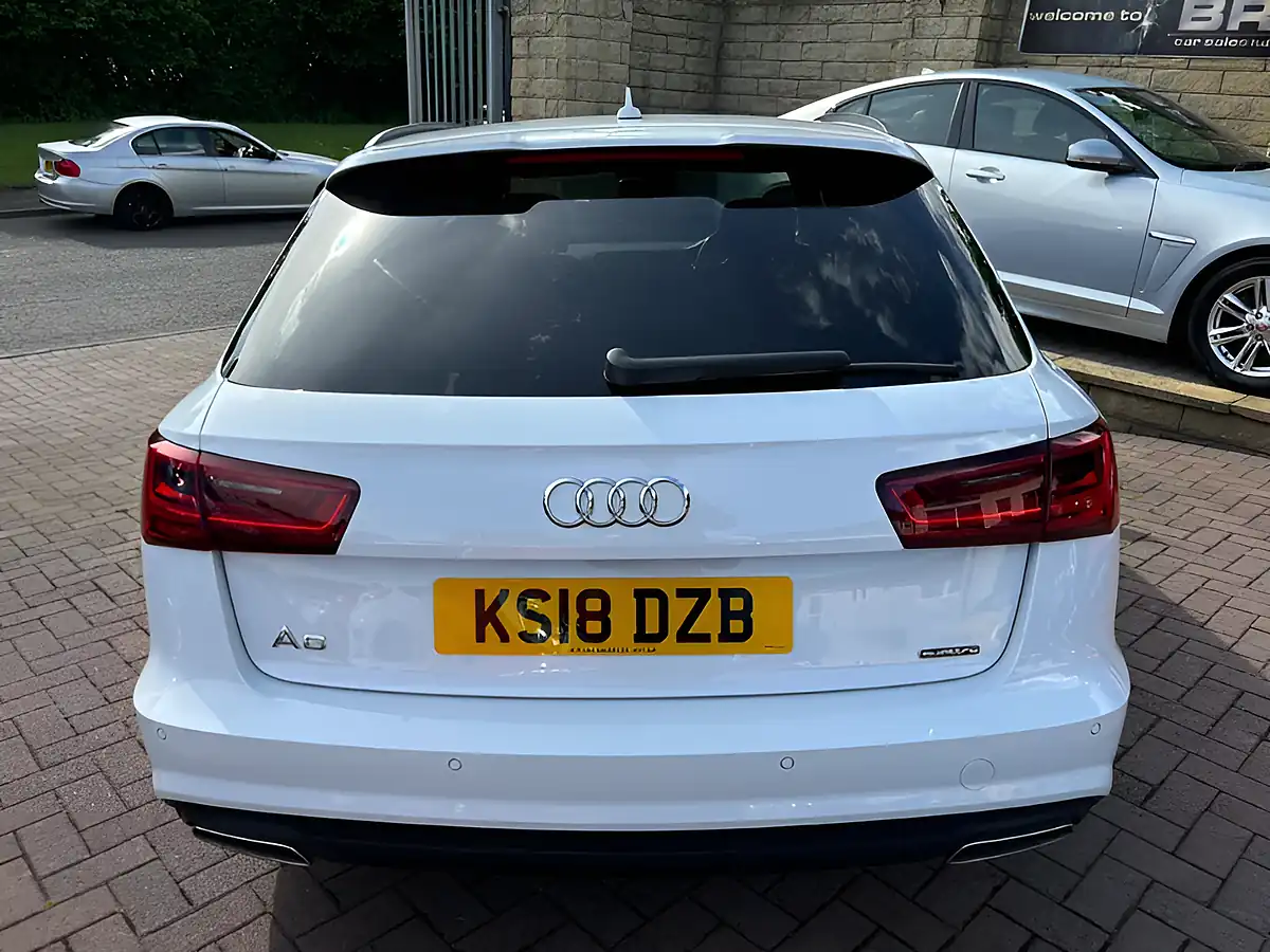 Used 2018 Audi A6 Avant Black Edition Glacier White - Interior and Exterior details 10