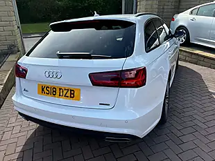 Used 2018 Audi A6 Avant Black Edition Glacier White - Interior and Exterior details 11
