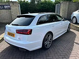 Used 2018 Audi A6 Avant Black Edition Glacier White - Interior and Exterior details 12