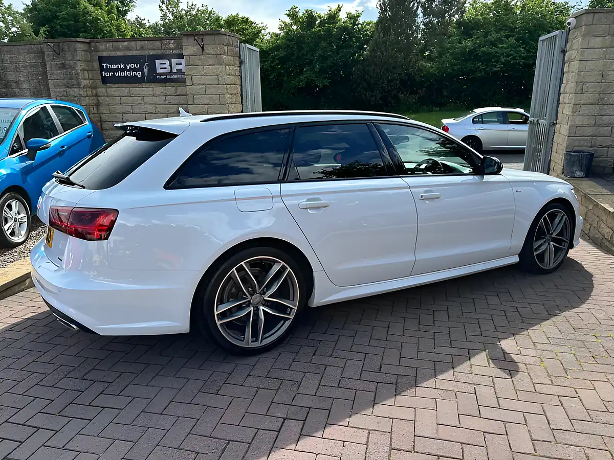 Used 2018 Audi A6 Avant Black Edition Glacier White - Interior and Exterior details 13