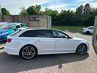 Used 2018 Audi A6 Avant Black Edition Glacier White - Interior and Exterior details 14