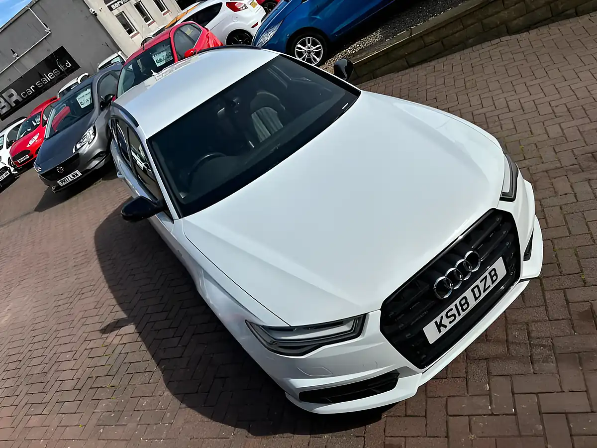 Used 2018 Audi A6 Avant Black Edition Glacier White - Interior and Exterior details 15