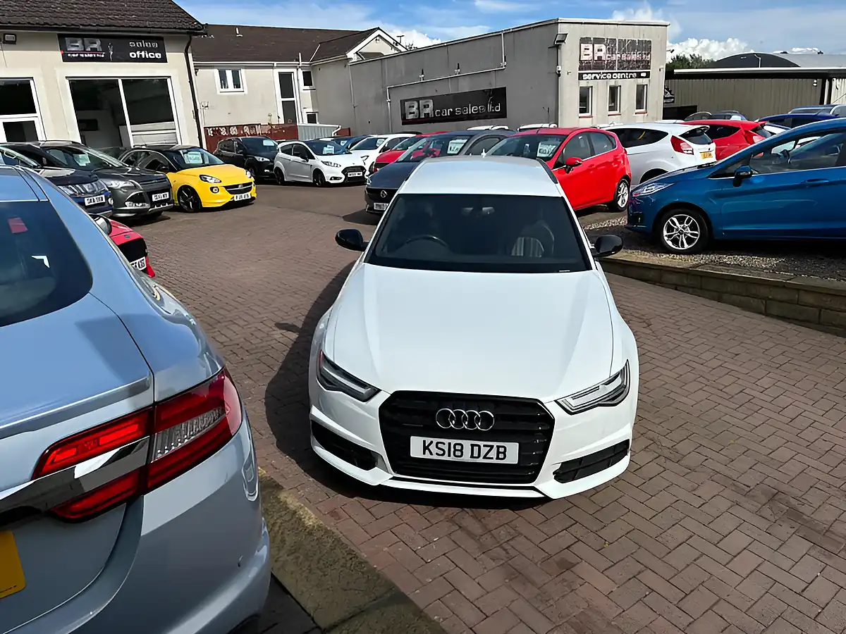 Used 2018 Audi A6 Avant Black Edition Glacier White - Interior and Exterior details 16