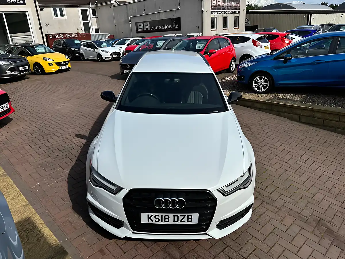 Used 2018 Audi A6 Avant Black Edition Glacier White - Interior and Exterior details 17