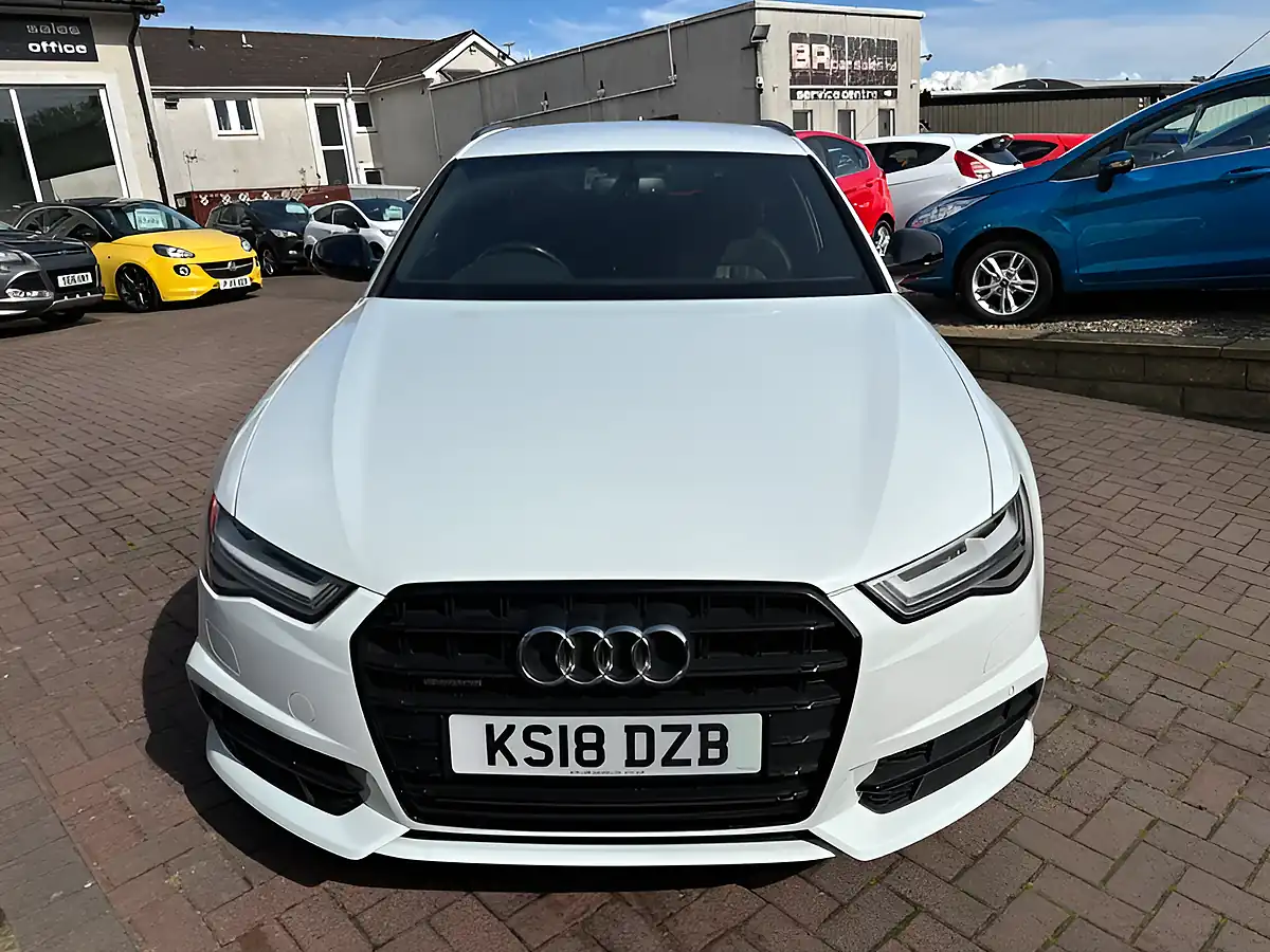 Used 2018 Audi A6 Avant Black Edition Glacier White - Interior and Exterior details 18