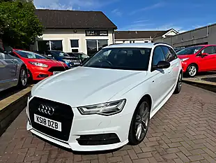 Used 2018 Audi A6 Avant Black Edition Glacier White - Interior and Exterior details 5