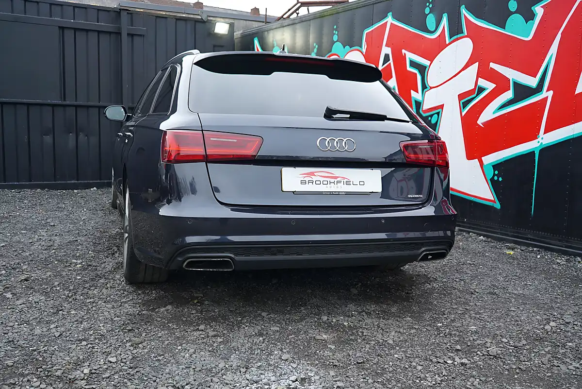 Used 2018 Audi A6 Avant Black Edition Moonlight Blue - Interior and Exterior details 10