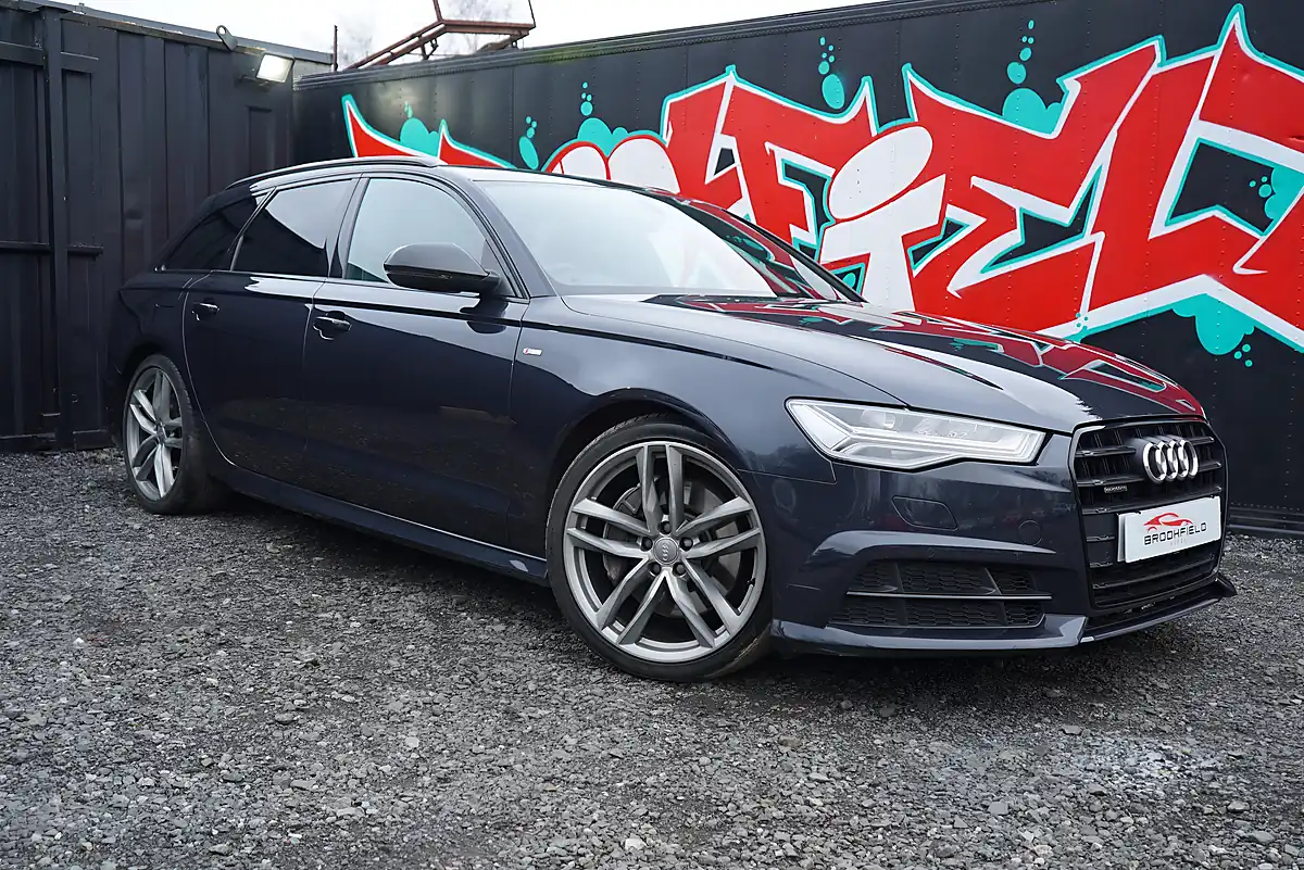 Used 2018 Audi A6 Avant Black Edition Moonlight Blue - Interior and Exterior details 12