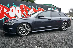 Used 2018 Audi A6 Avant Black Edition Moonlight Blue - Interior and Exterior details 8